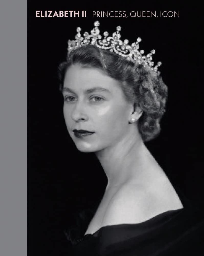 Fotografia obálky knihy Elizabeth II, princess, queen, icon