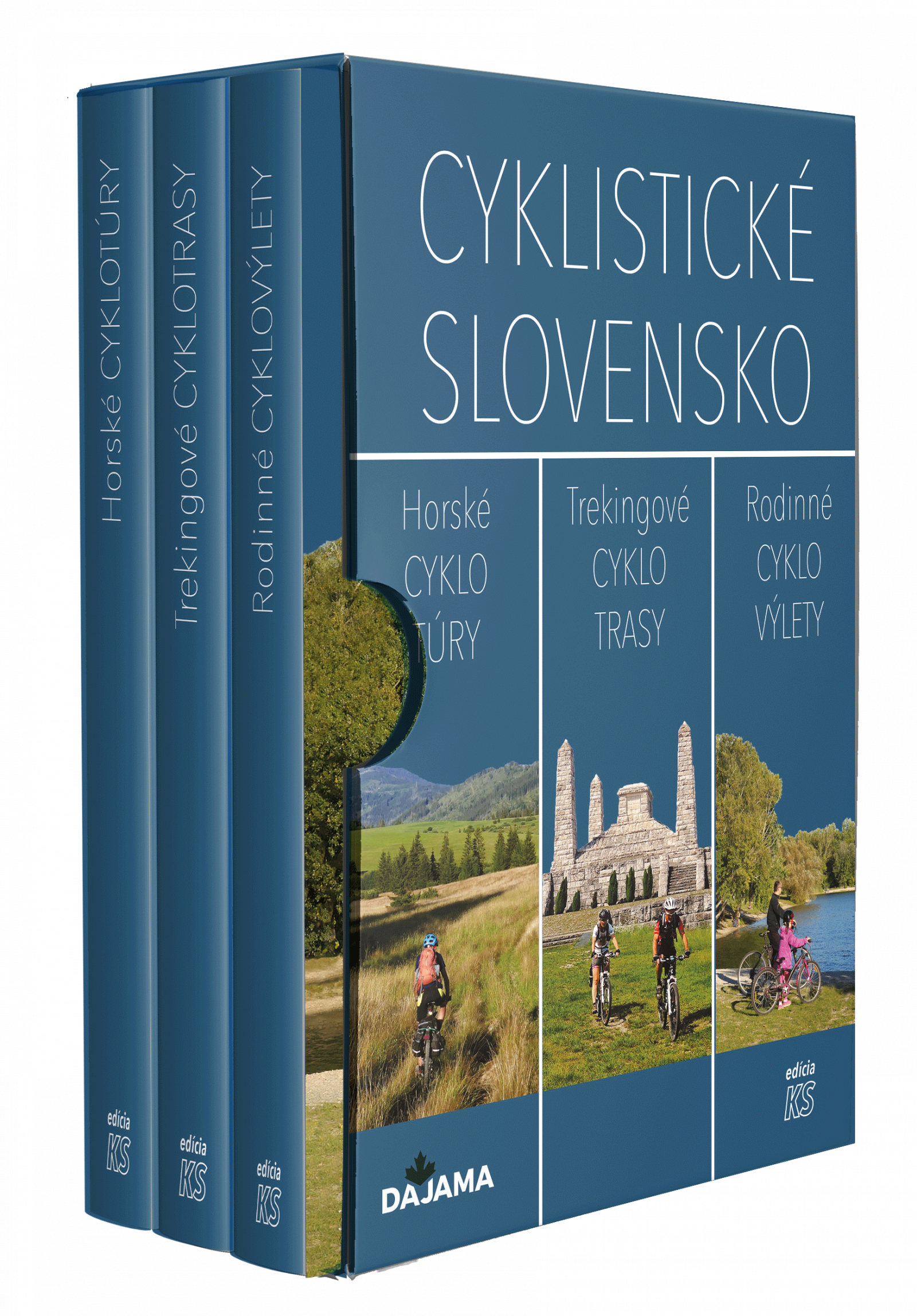 Fotografia obálky knihy Trilógia cyklistické Slovensko