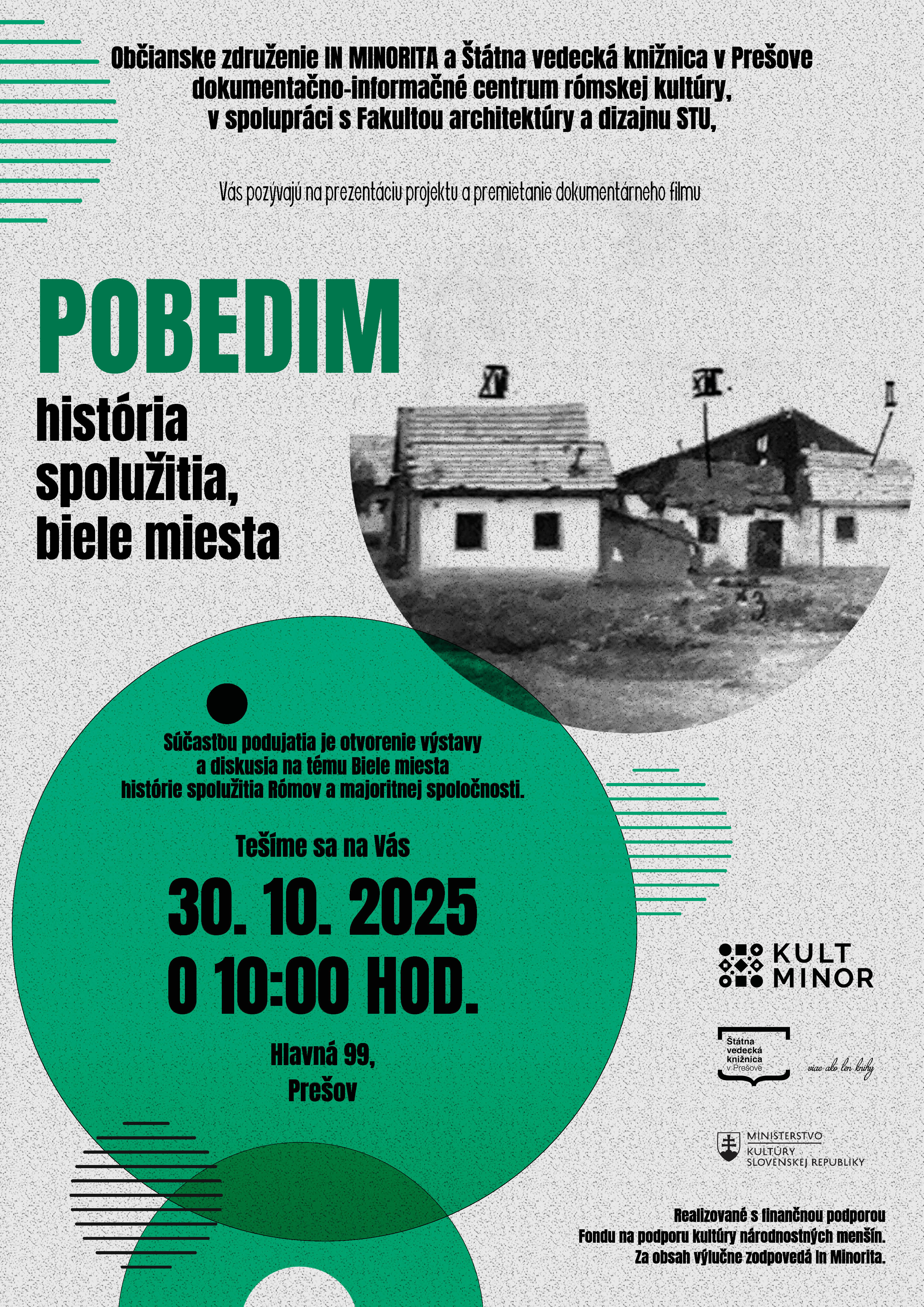 Obsah plagátu k podujatiu v texte.