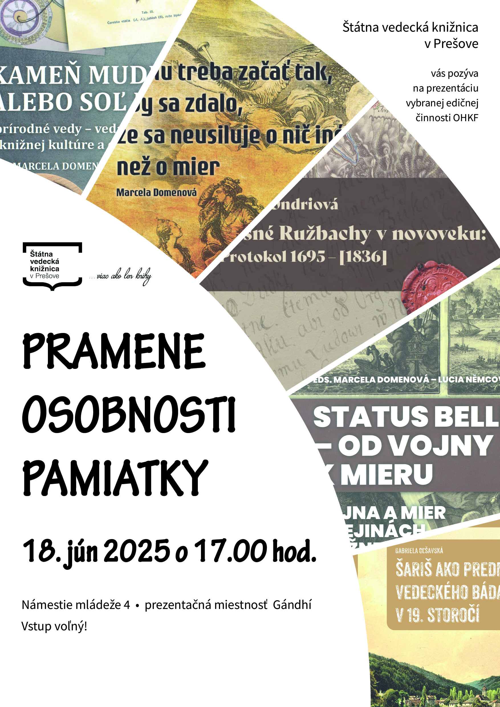 Obsah plagátu k podujatiu v texte.