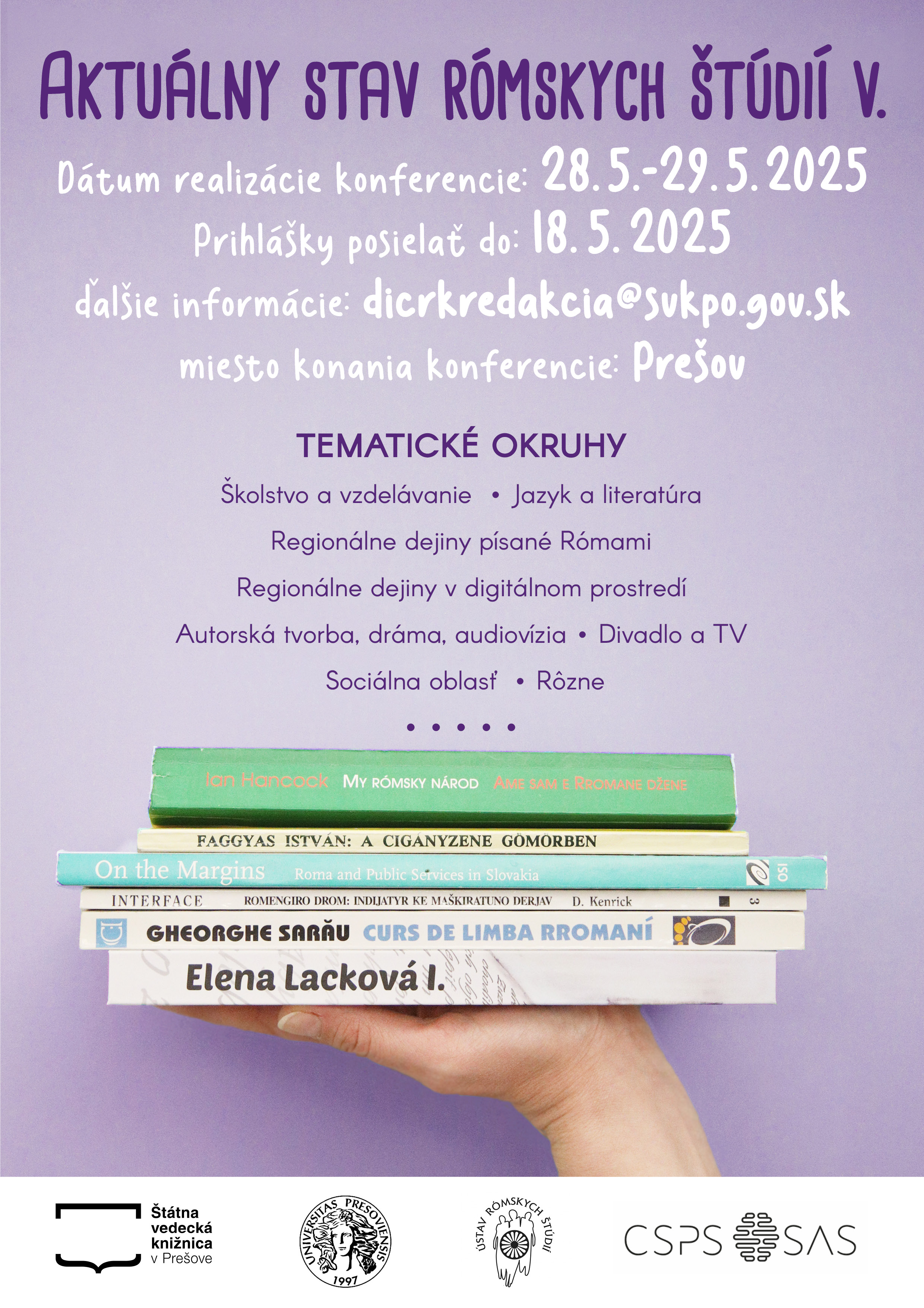 Obsah plagátu k podujatiu v texte