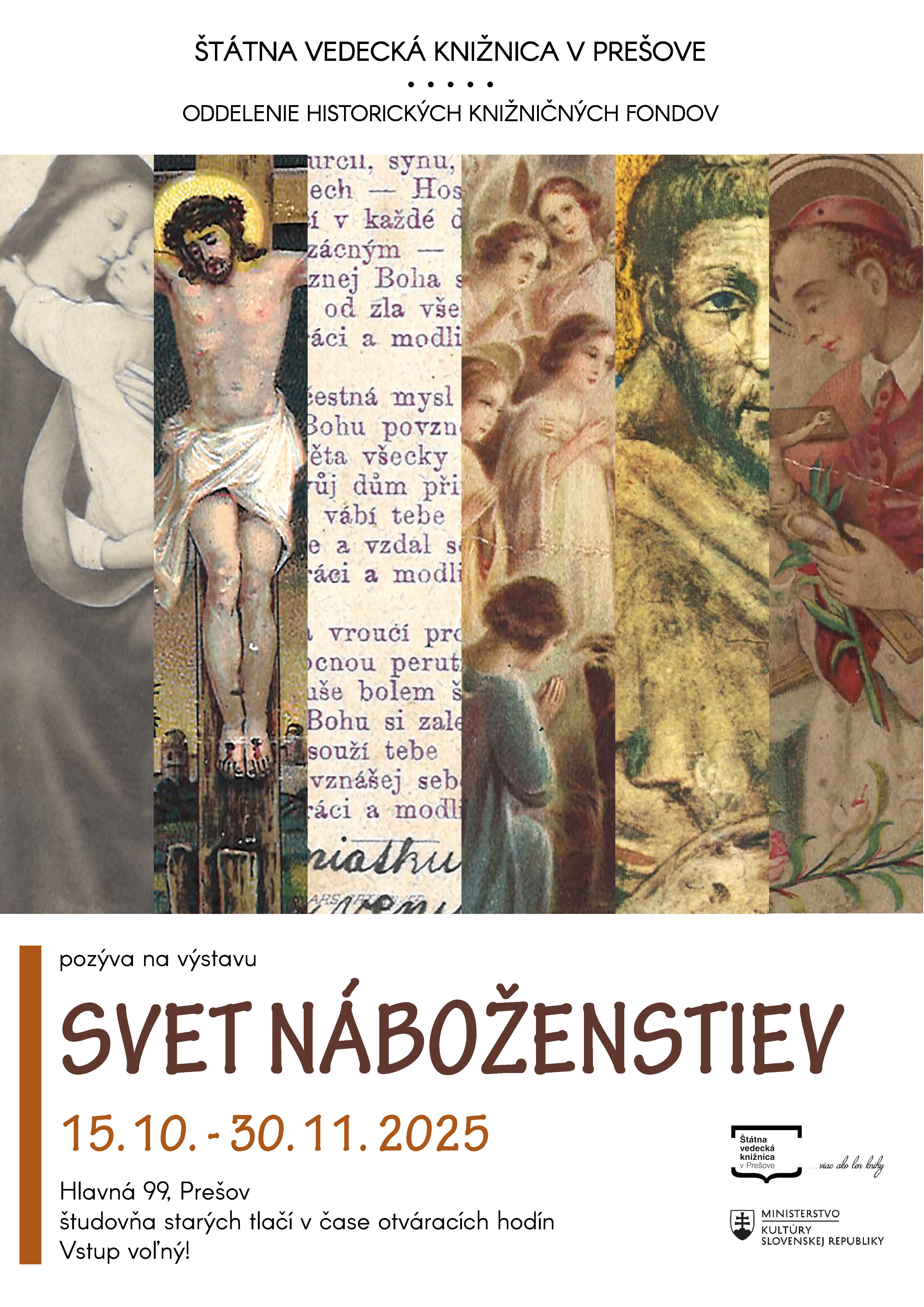 Obsah plagátu k podujatiu v texte.